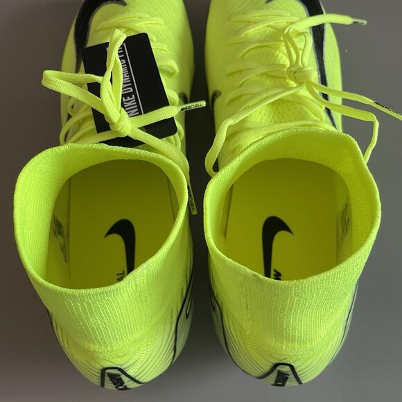 Mens Size 13 - Nike Zoom Mercurial Superfly 10 Elite FG Volt Soccer Cleats NEW main image 4